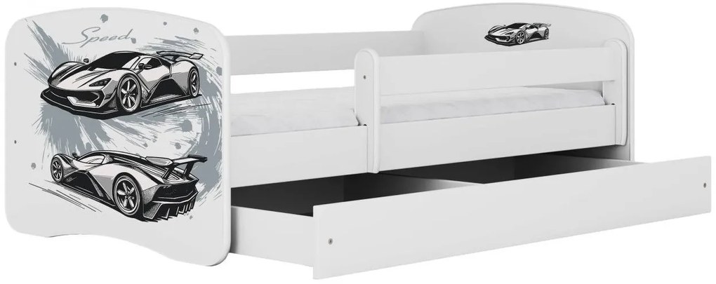 Детско легло Babydreams Cartoon-Leuko-180 x 80-Auto