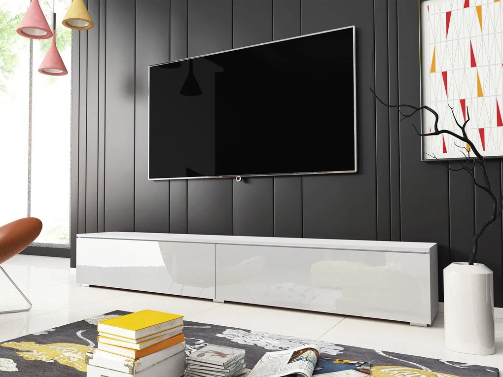 TV шкаф Lowboard D 180-White