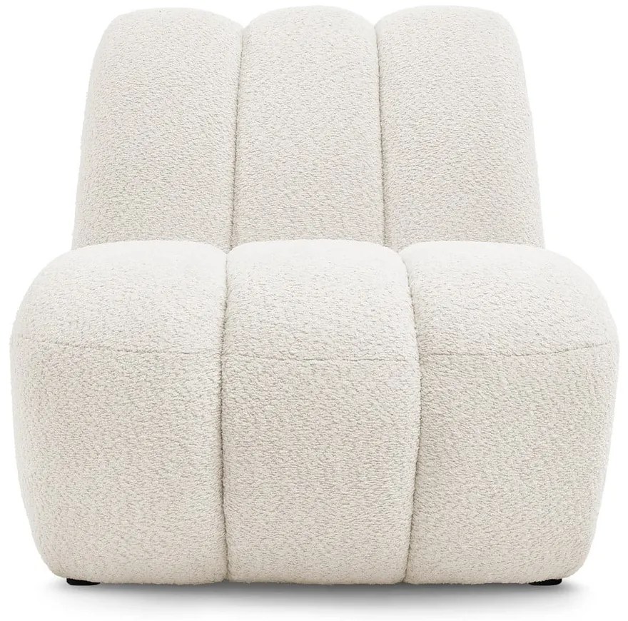 Бяло кресло от прежда с примки от букле Janissaire – Bobochic Paris