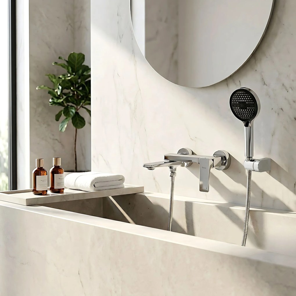 Смесител за вана REA Prime Chrome