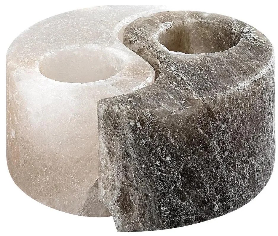 Rabalux 76034 - солна лампа - свещник SOLUNA сив/бял