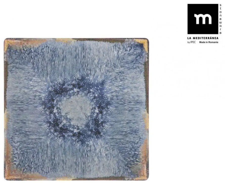 Десертна чиния LA MEDITERRANEA Aelia, 18x18 cm, порцелан