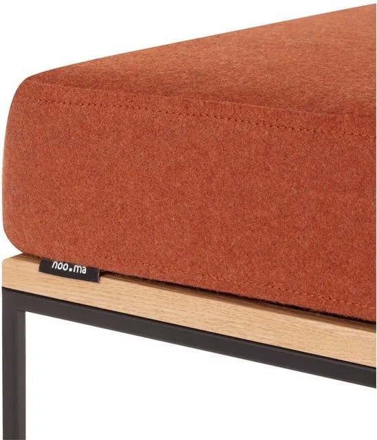 Теракотен тапициран стол Feo – noo.ma