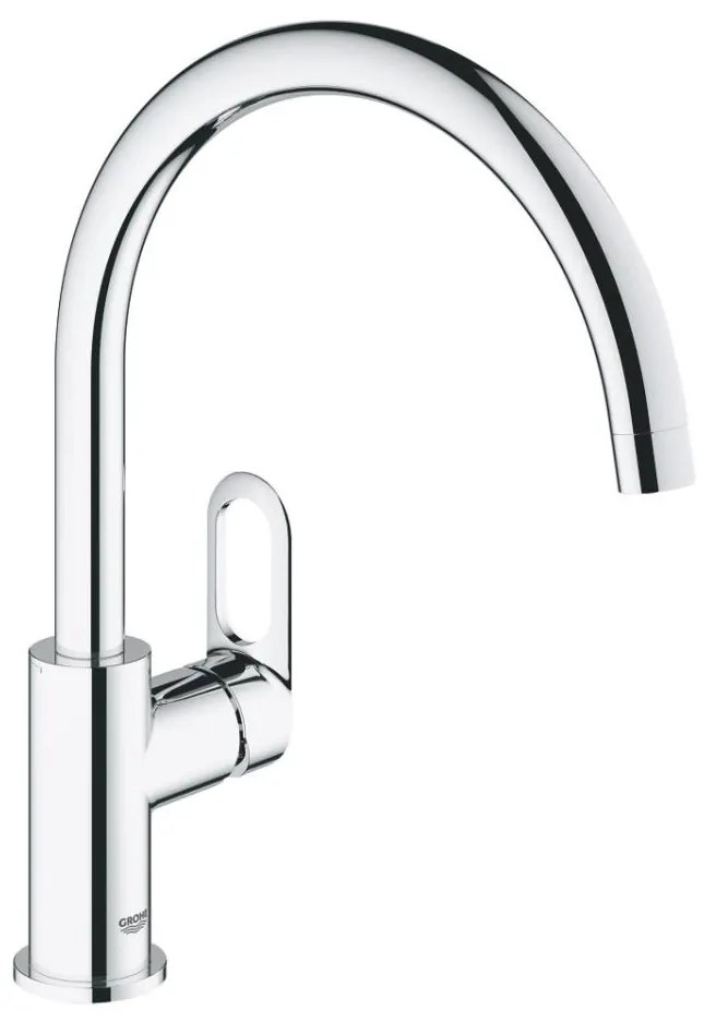 GROHE 31368000 - Смесител за кухненска мивка BAULOOP 332 мм лъскав хром