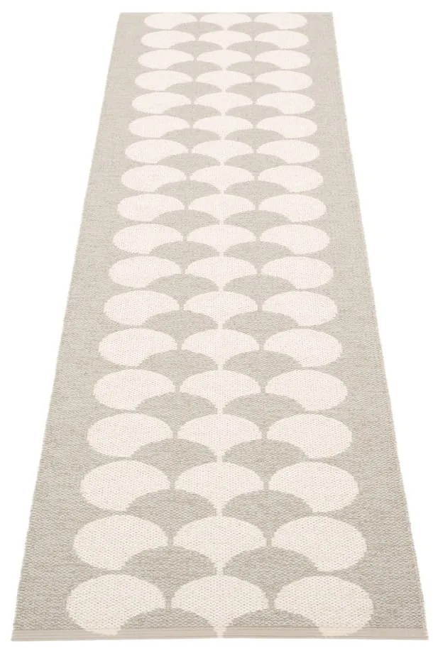 Кремава пътека за открито и закрито 70x250 cm Poppy Linen – Pappelina