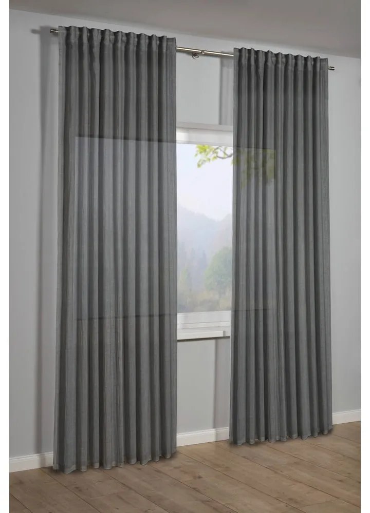 Тъмносива завеса 135x245 cm Etamine – Sehlbach