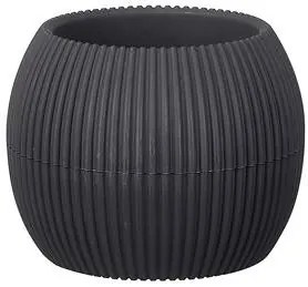 Horecano - Саксия кактус №3 - Ø14.6xh11.5cm 700ml АНТРАЦИТ (G-363-A)