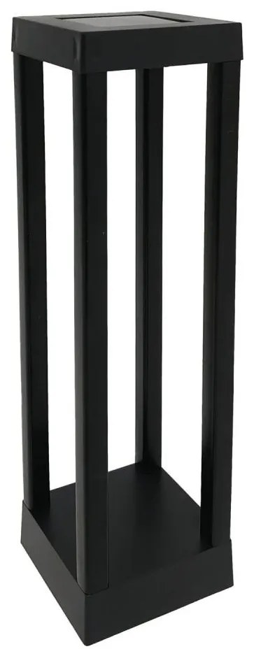 LED соларна лампа PALERMO LED/3,7V 500 mAh 35 cm IP44 черна