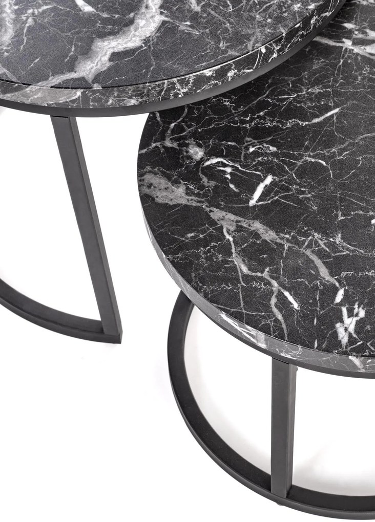 Σετ βοηθητικά τραπεζάκια σαλονιού Ergo-Mauro