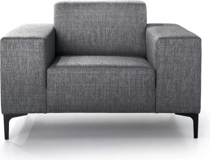 Тъмносив фотьойл Diva - Scandic