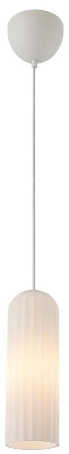 Nordlux - полилей на кабел MIELLA 1xE27/25W/230V бял