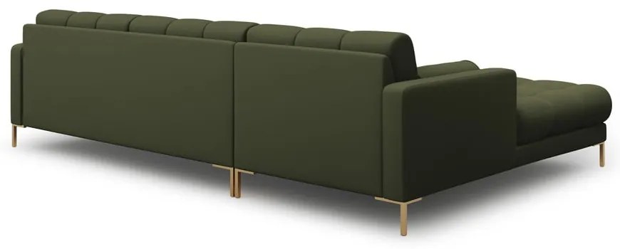 Зелен ъглов диван (ляв ъгъл) Bali – Cosmopolitan Design