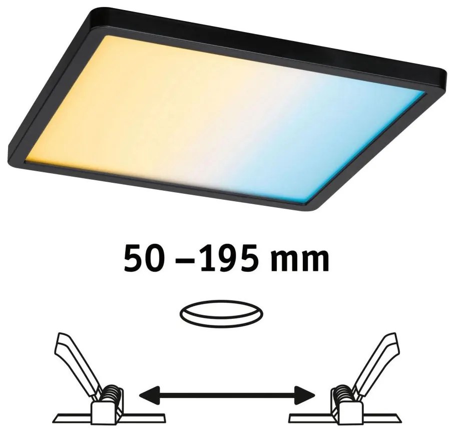 Paulmann 79967 - LED/16W IP44 Димируемо вградено таванно осветително тяло за баня AREO 230V