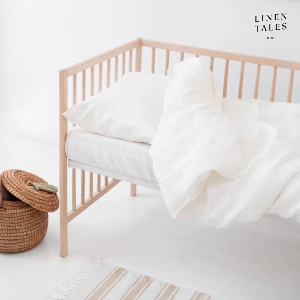 Ленено спално бельо за детско креватче 100x140 cm - Linen Tales