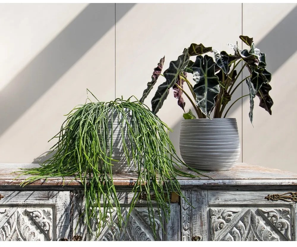 Керамична ръчно изработена саксия за цветя ø 20 cm Dóris – Artevasi