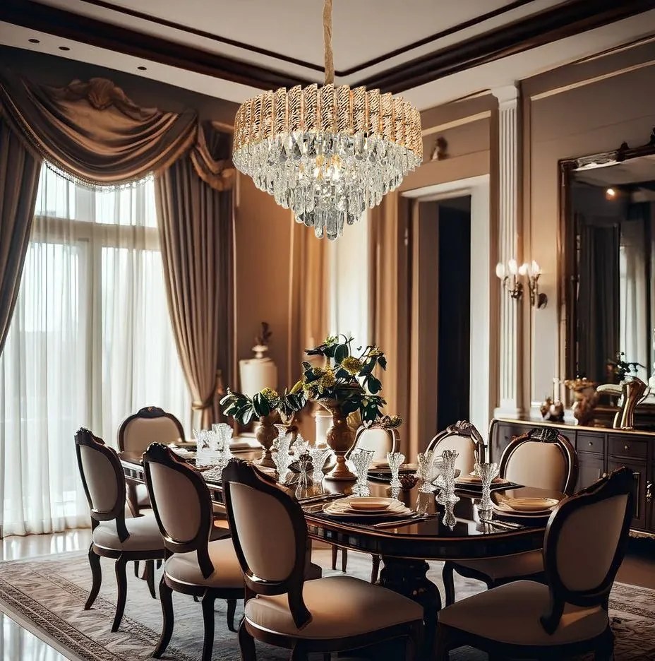 Пендел Cristal G054-CP 50cm GOLD