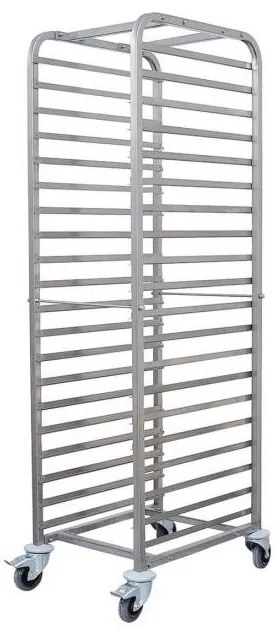 Ozti - Иноксова количка за гастронорми разглобяема GN 1/1 17бр. (7895.40550.00)