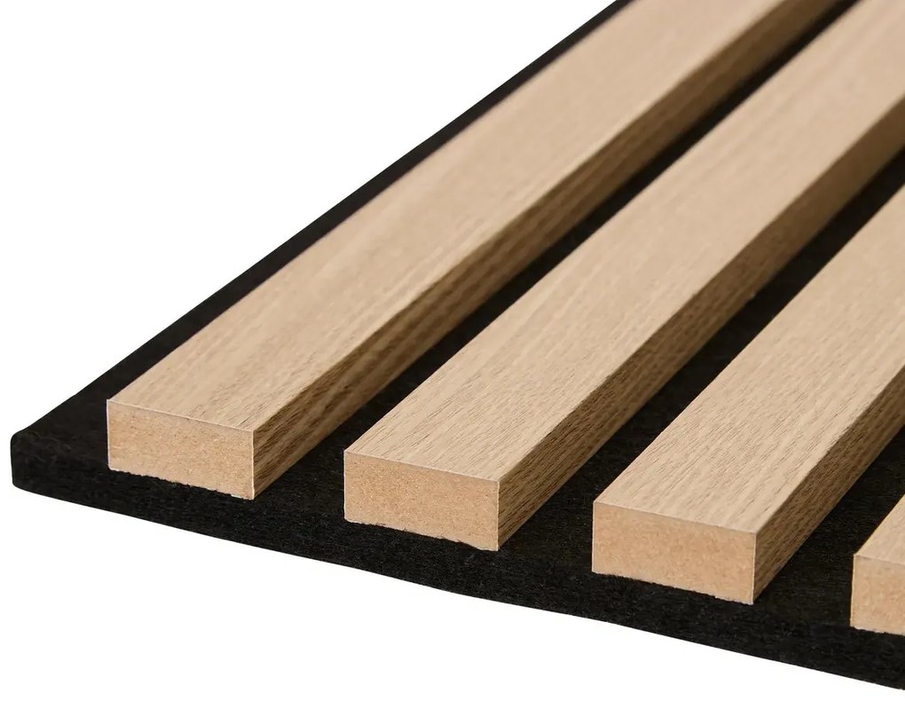 Сет декоративен панел atmosphera Colva, MDF, 30x30 cm, 3 бр - Светло дърво