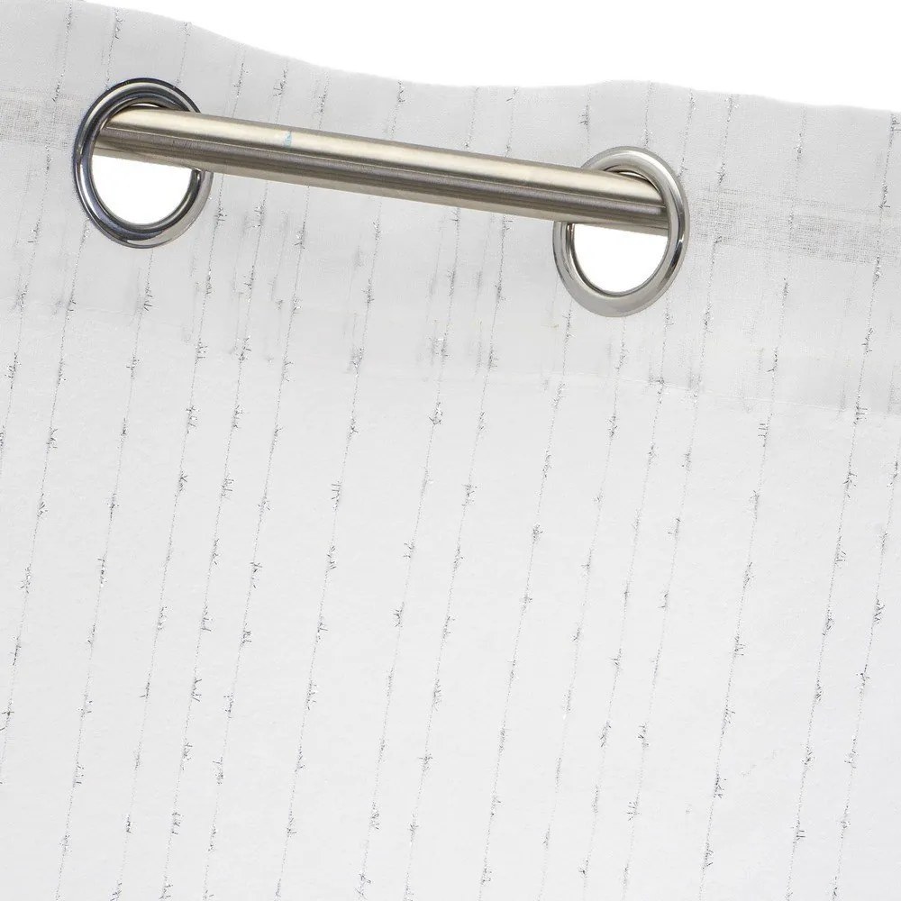 Бяла завеса 140x260 cm Vertical Thread – Casa Selección