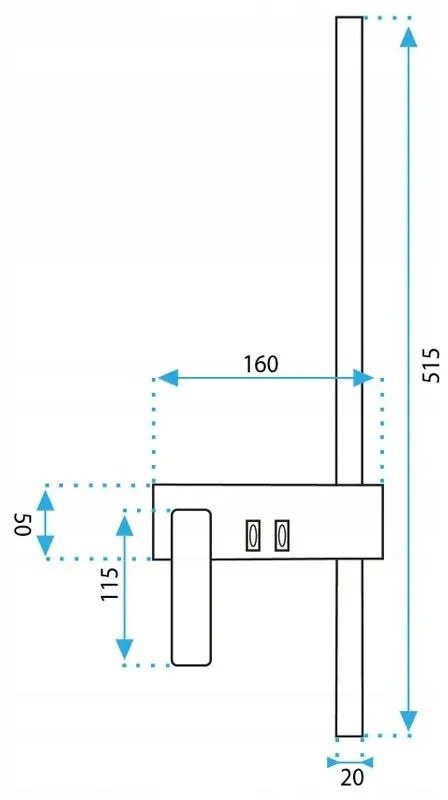 Аплик APP1439-W RIGHT BLACK GOLD