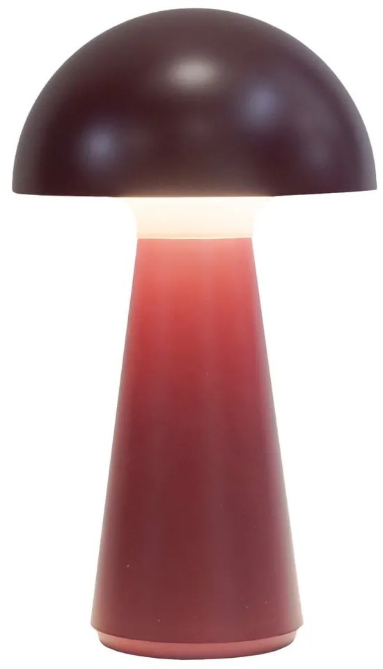 Лилава LED настолна лампа с дистанционно управление (височина 28 cm) Sam – Sirius