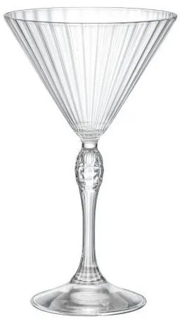 Коплект 6бр стъклени чаши за коктейл "MARTINI" 250мл AMERICA '20s-(1.22142)