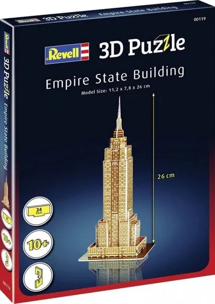 3D Пъзел, Revell, Емпайър Стейт Билдинг, 24 части