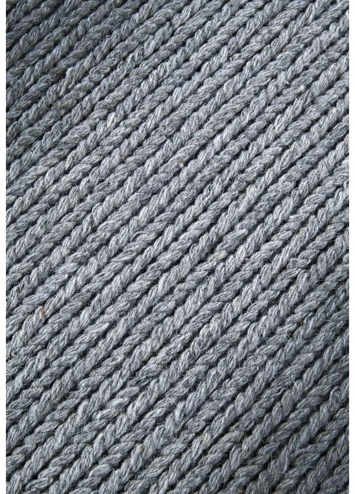 Сив ръчно изработен вълнен килим 60x90 cm Francois – Villeroy&Boch