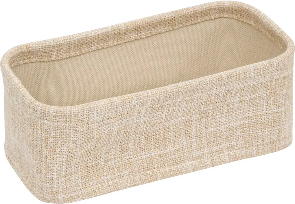 Комплект от 4 коша за съхранение 5five, Полиестер, Бежови