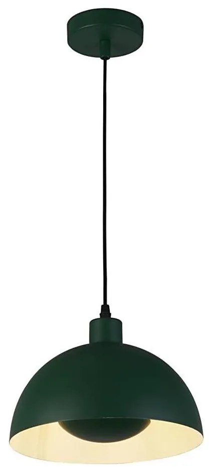 Searchlight 35411GR - Полилей на кабел MARS 1xE27/60W/230V, диаметър 40 см, зелен