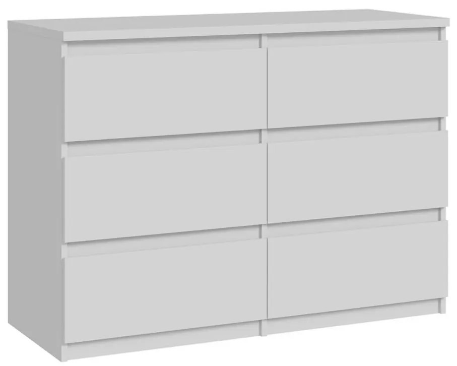 Комод MAO с чекмеджета, бял