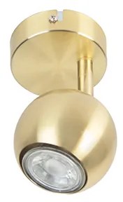 Ретро плафон за таван, месинг, кръгъл - Gissi