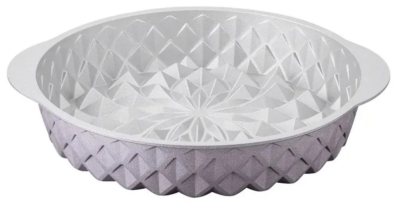 Форма за печене Dr.Oetker Mandala 2557, 26 см, Кръгла, Алуминиева отливка, Розово злато