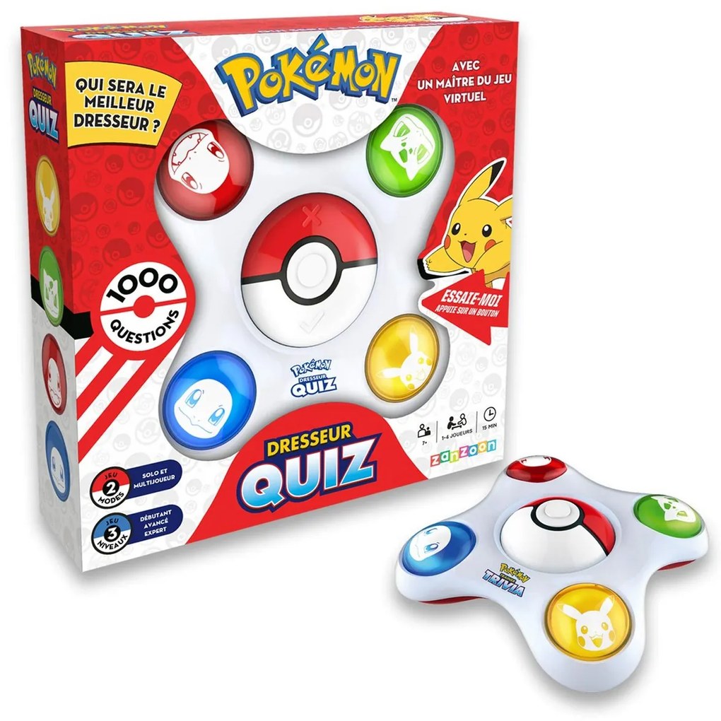 Quiz game Pokémon Bandai Trainer Quiz Електронно Интерактивен