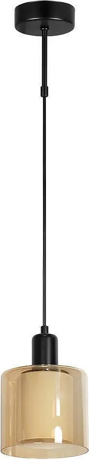 Пендел НИРА 2, черен/мед, 1xE27