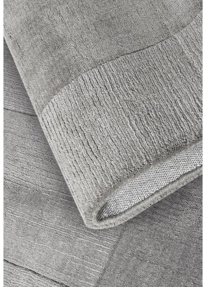 Сив ръчно изработен вълнен килим 80x150 cm Charlotte – Villeroy&amp;Boch