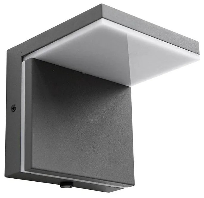 LED Екстериорен аплик LASSAN LED/8W/230V 3000K IP54 антрацит