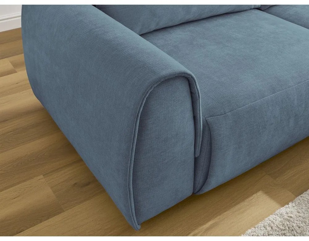 Син ъглов диван Aden – Bobochic Paris