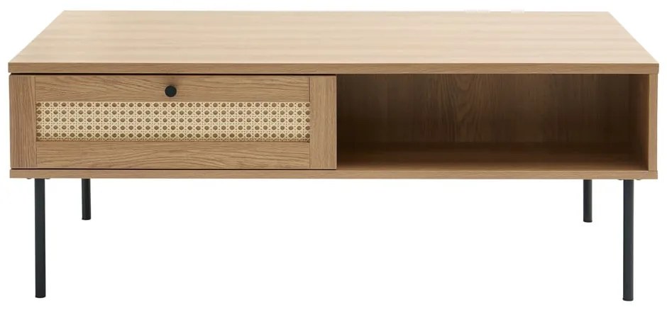 Масичка за кафе в естествен цвят 60x110 cm Pensacola – Unique Furniture