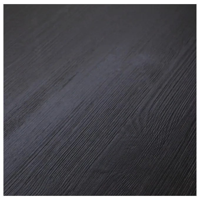 Черна масичка за кафе, ø 45 cm Mesa - WOOOD