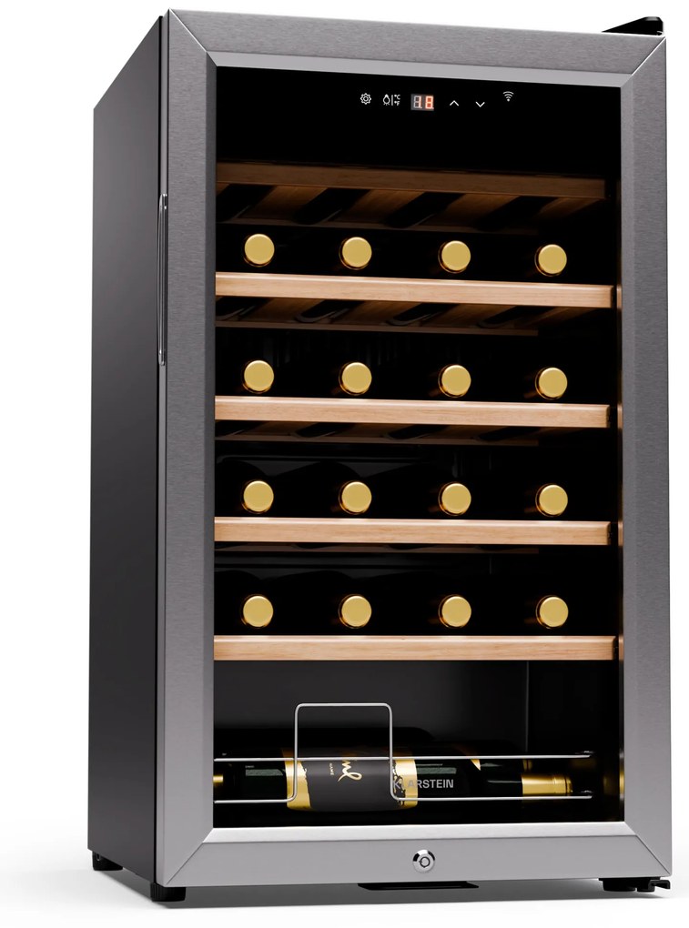Klarstein Shiraz Premium Smart 24 Slim хладилник за вино
