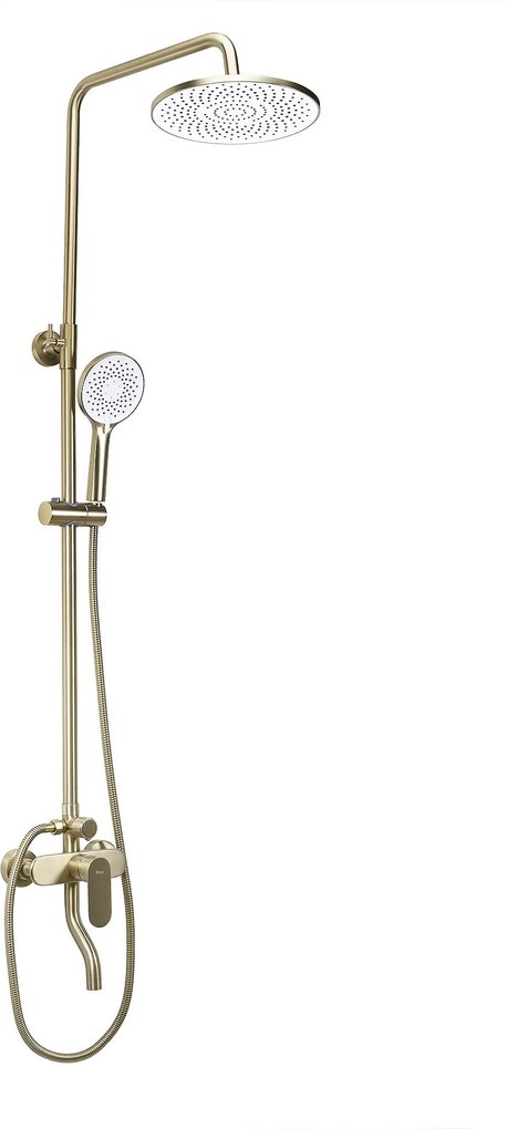 Комплект за душ REA DROP Brush Gold