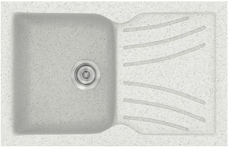 Мивка Sanitec 337-Granite White