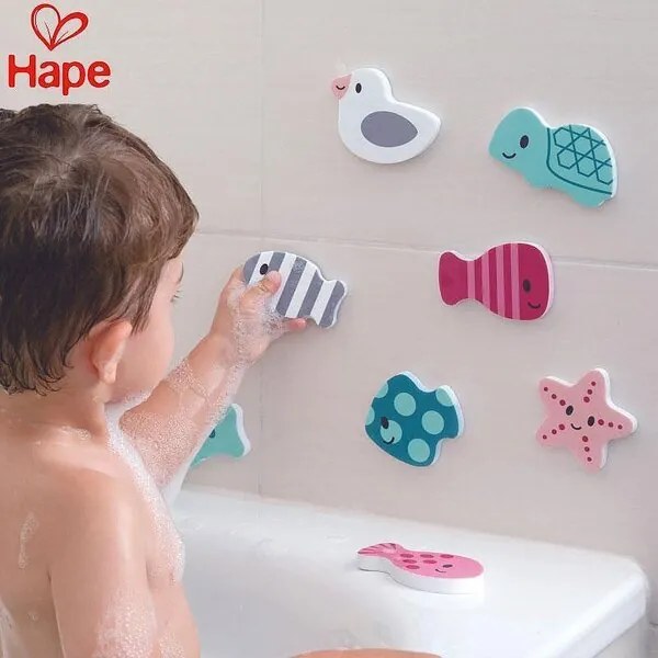 Стикери за баня, Hape, Бобо