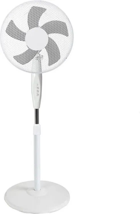 Вентилатор 3в1 Elite EHSF-0369, 55W, 40 см, 3 скорости, Регулируеми наклон и височина, Тиха работа, Бял