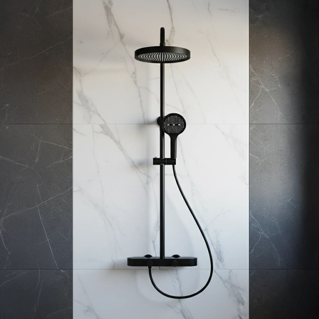 Комплект за душ REA Creo Black