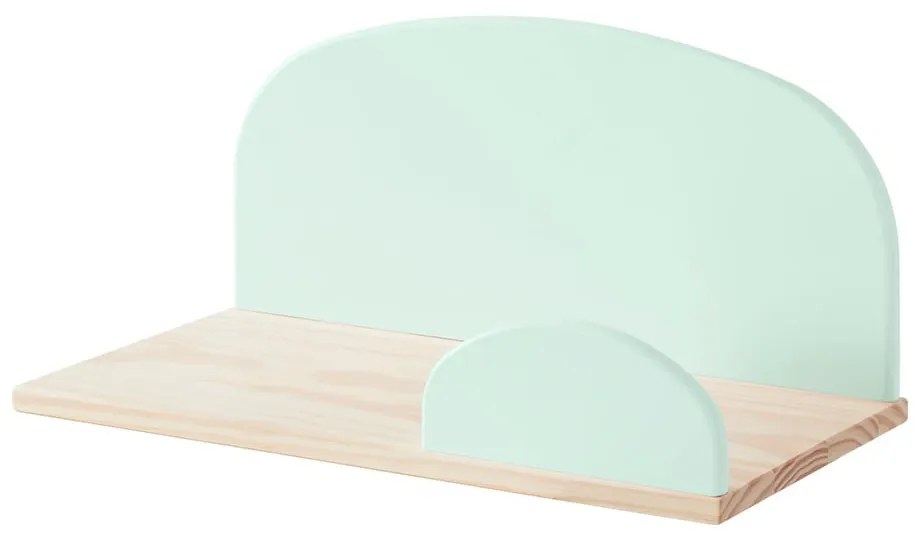 По-малък стенен рафт от мента Kiddy - Vipack