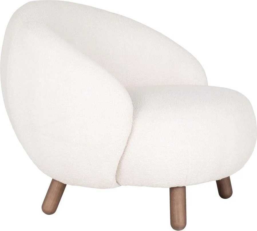 Бял фотьойл Savona - House Nordic