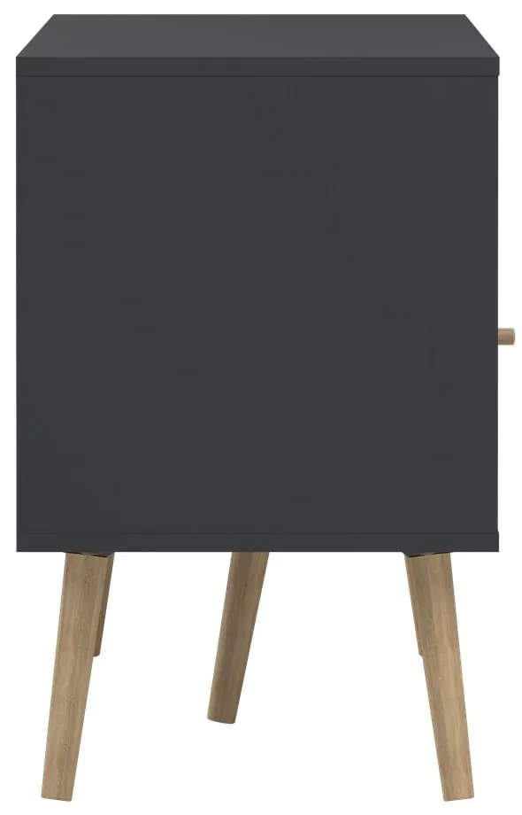 ТВ масичка в антрацит 117x61 cm Bodo - Tvilum