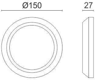 Аплика LED 5918